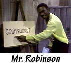 Eddie as Mr. Robinson